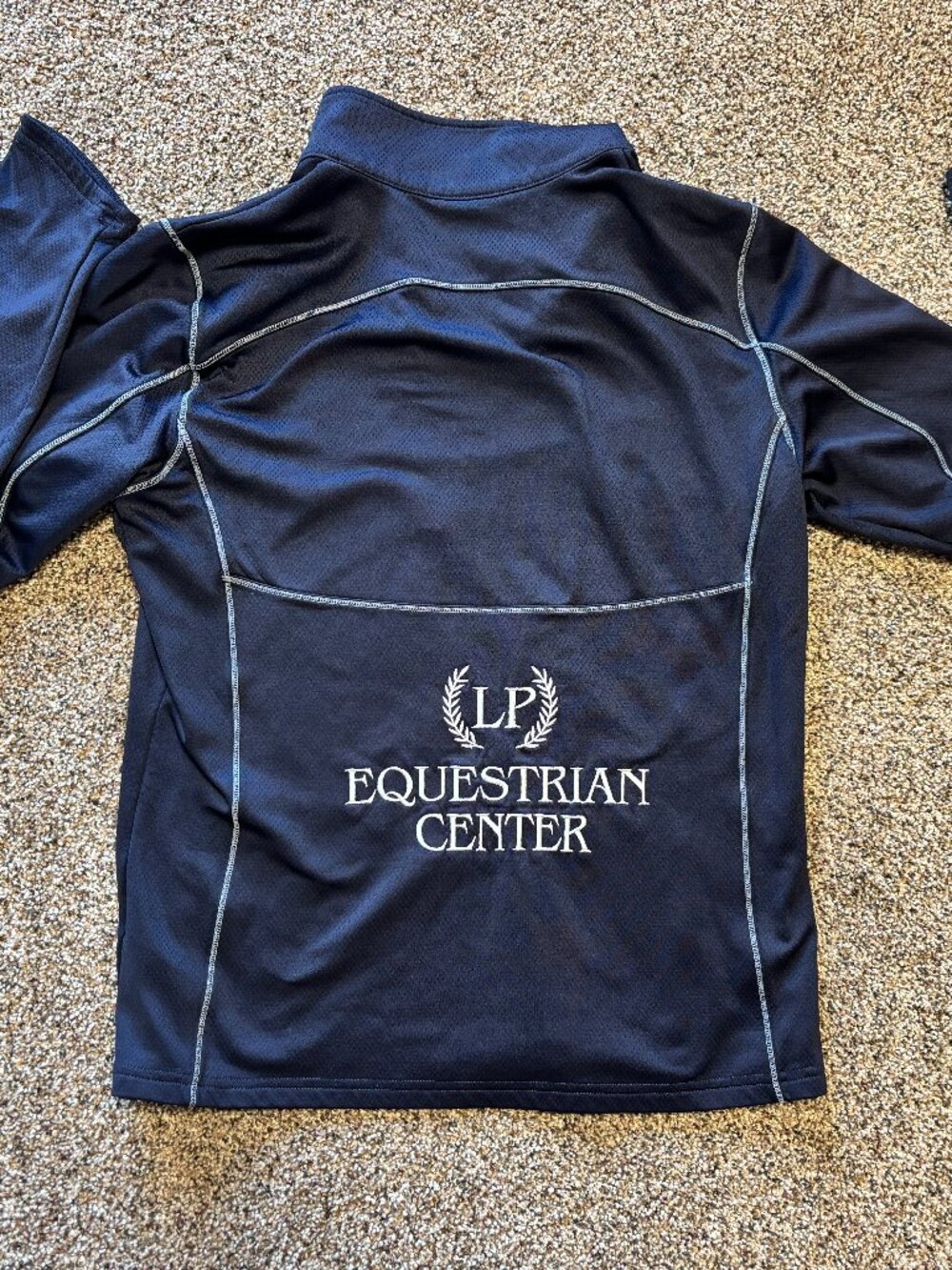 Youth Ariat Tek Heat Series Full Zip Big Girls Medium Full Zip sweatshirt Navy